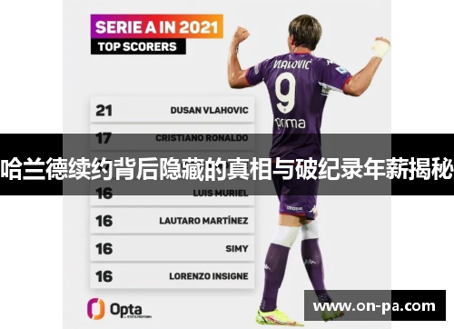 哈兰德续约背后隐藏的真相与破纪录年薪揭秘 哈兰德续约背后隐藏的真相与破纪录年薪揭秘