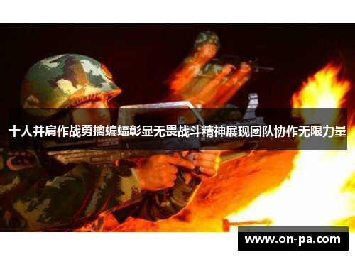 十人并肩作战勇擒蝙蝠彰显无畏战斗精神展现团队协作无限力量