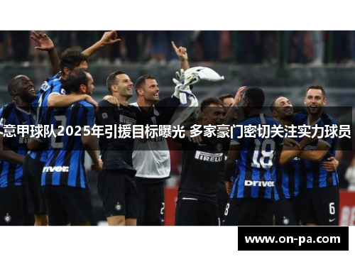 意甲球队2025年引援目标曝光 多家豪门密切关注实力球员